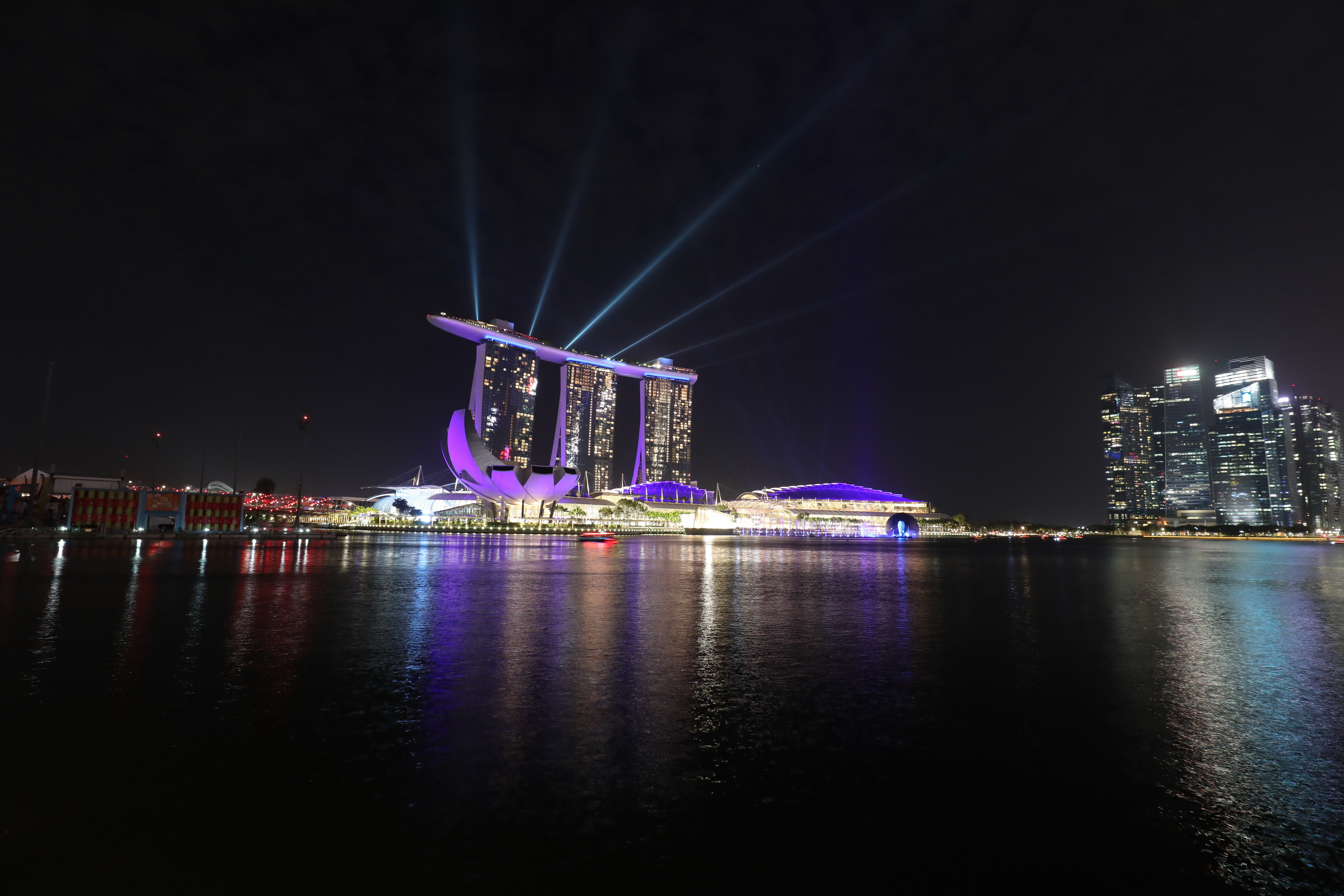 Marina Bay Sands Lightshow